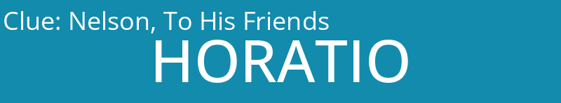 Nelson, To His Friends