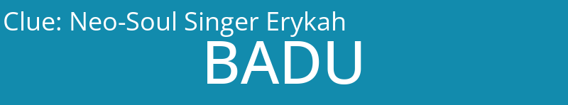 Neo-Soul Singer Erykah