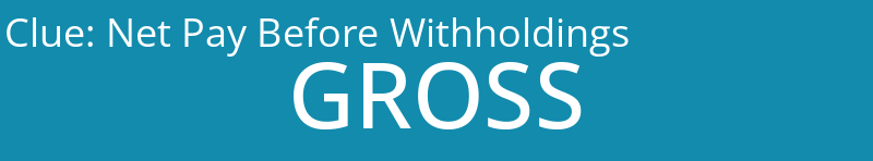 Net Pay Before Withholdings