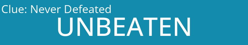 Never Defeated
