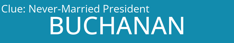 Never-Married President