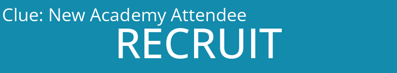 New Academy Attendee