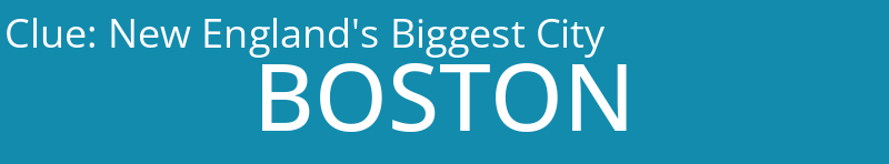New England's Biggest City