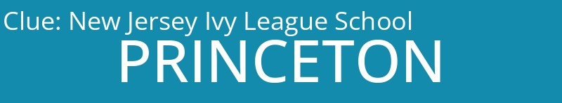 New Jersey Ivy League School