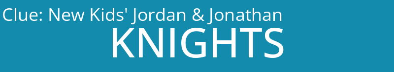 New Kids' Jordan & Jonathan