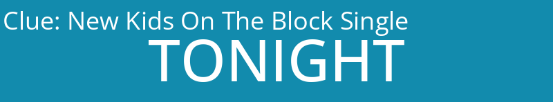 New Kids On The Block Single