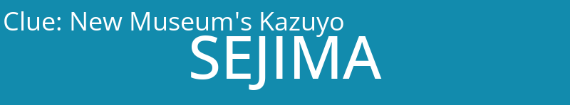 New Museum's Kazuyo
