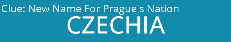 New Name For Prague's Nation