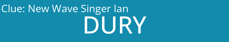 New Wave Singer Ian