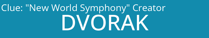 "New World Symphony" Creator