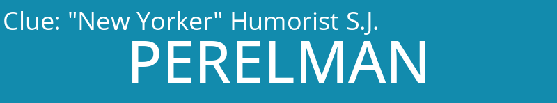 "New Yorker" Humorist S.J.