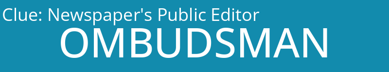 Newspaper's Public Editor