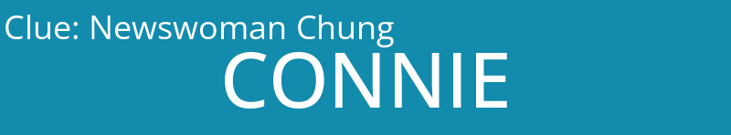 Newswoman Chung