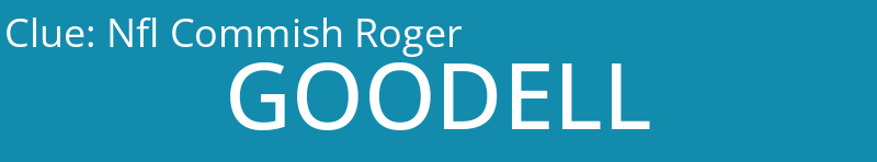 Nfl Commish Roger