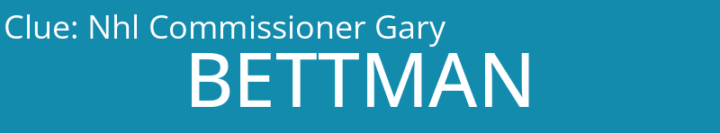 Nhl Commissioner Gary