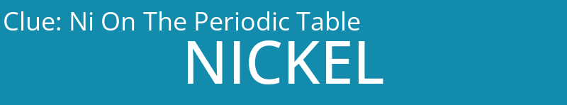 Ni On The Periodic Table