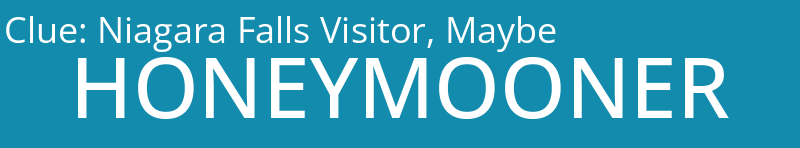 Niagara Falls Visitor, Maybe