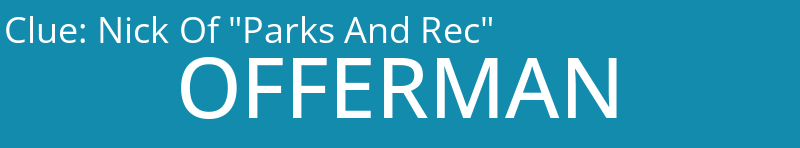 Nick Of "Parks And Rec"