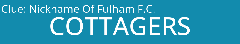 Nickname Of Fulham F.C.