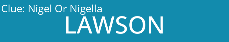 Nigel Or Nigella