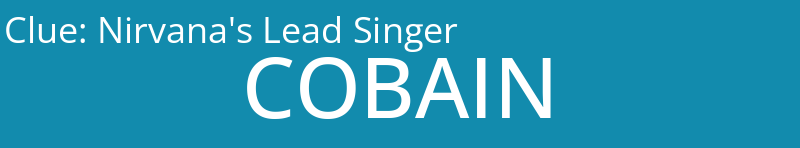 Nirvana's Lead Singer