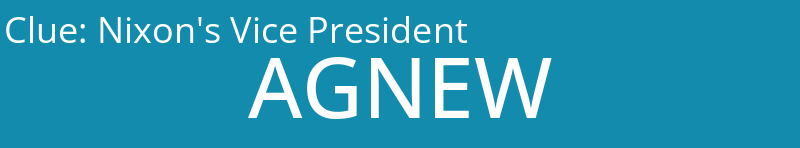 Nixon's Vice President 