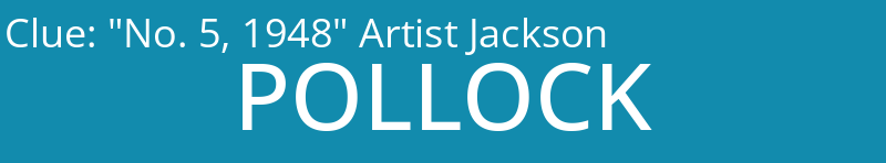 "No. 5, 1948" Artist Jackson