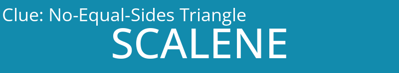 No-Equal-Sides Triangle