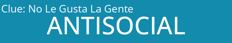 No Le Gusta La Gente