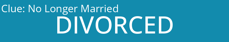 No Longer Married