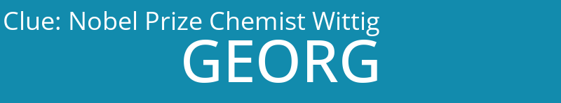 Nobel Prize Chemist Wittig