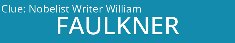 Nobelist Writer William