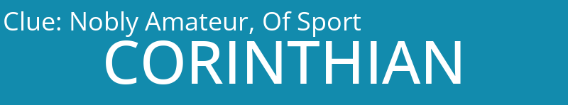 Nobly Amateur, Of Sport