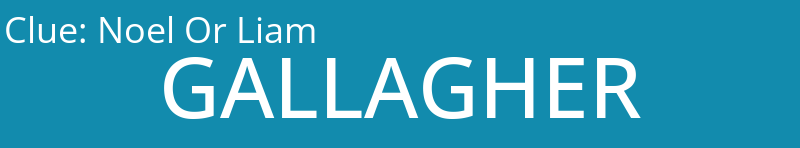 Noel Or Liam