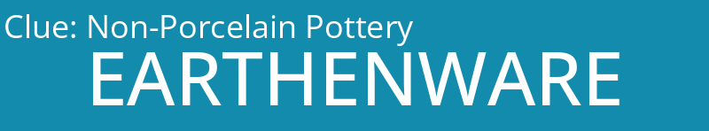 Non-Porcelain Pottery