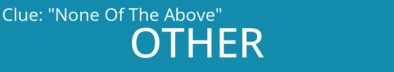"None Of The Above"