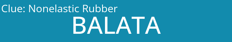 Nonelastic Rubber