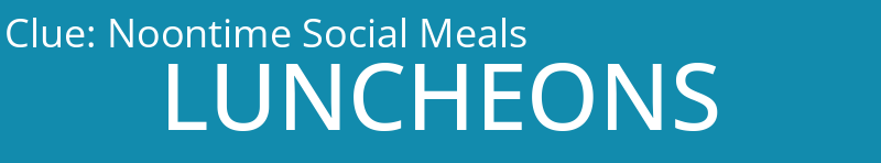 Noontime Social Meals