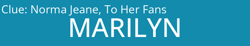 Norma Jeane, To Her Fans