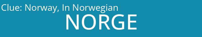Norway, In Norwegian