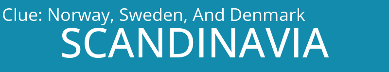 Norway, Sweden, And Denmark