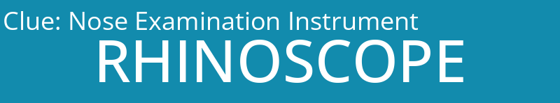 Nose Examination Instrument