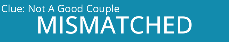 Not A Good Couple