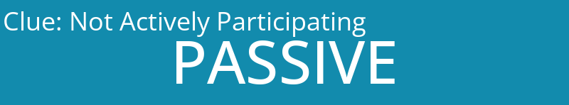 Not Actively Participating