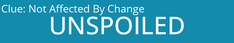 Not Affected By Change