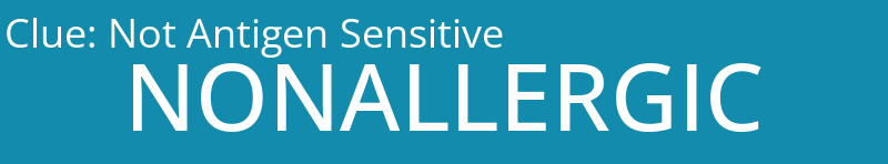 Not Antigen Sensitive
