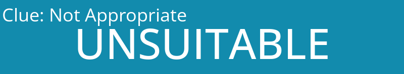Not Appropriate