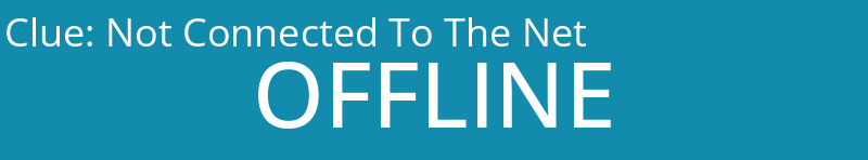 Not Connected To The Net