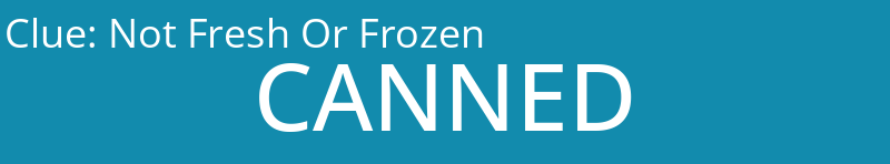 Not Fresh Or Frozen