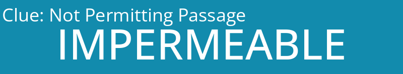 Not Permitting Passage